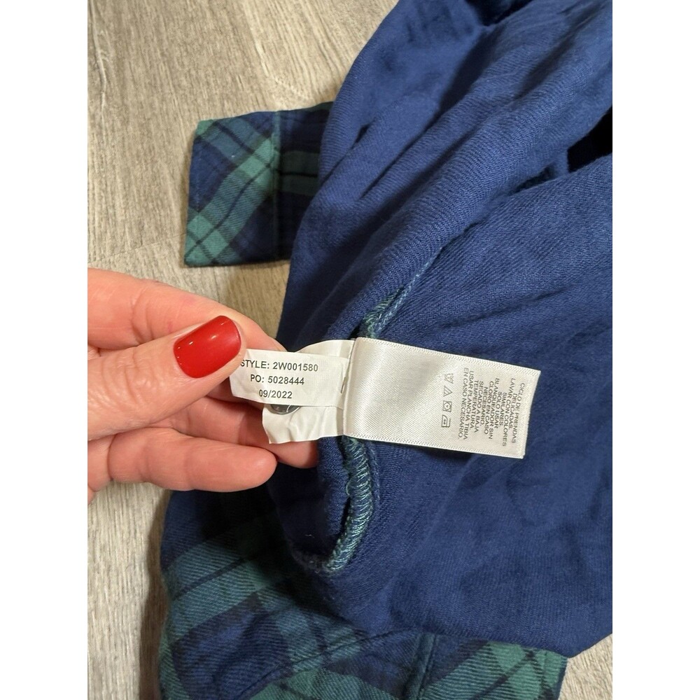 Vineyard‎ Vines Button Down Shirt Charleston Green Navy Plaid Men Small NWT $128 - Picture 7 of 9